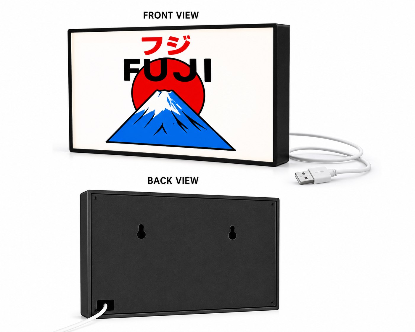 FUJI LED Light Box – Japanese Aesthetic