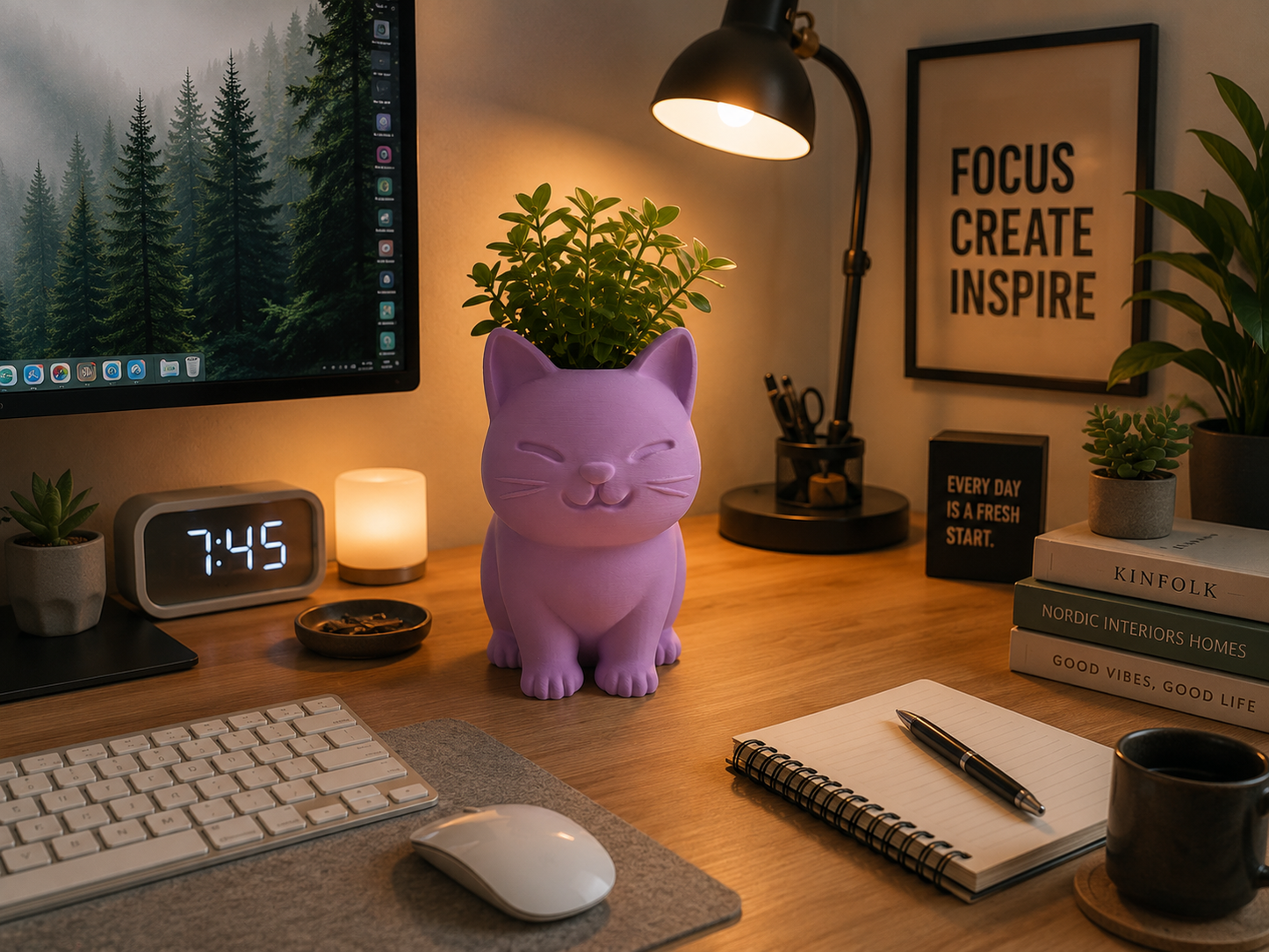Cat Planter