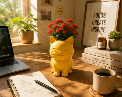 Cat Planter