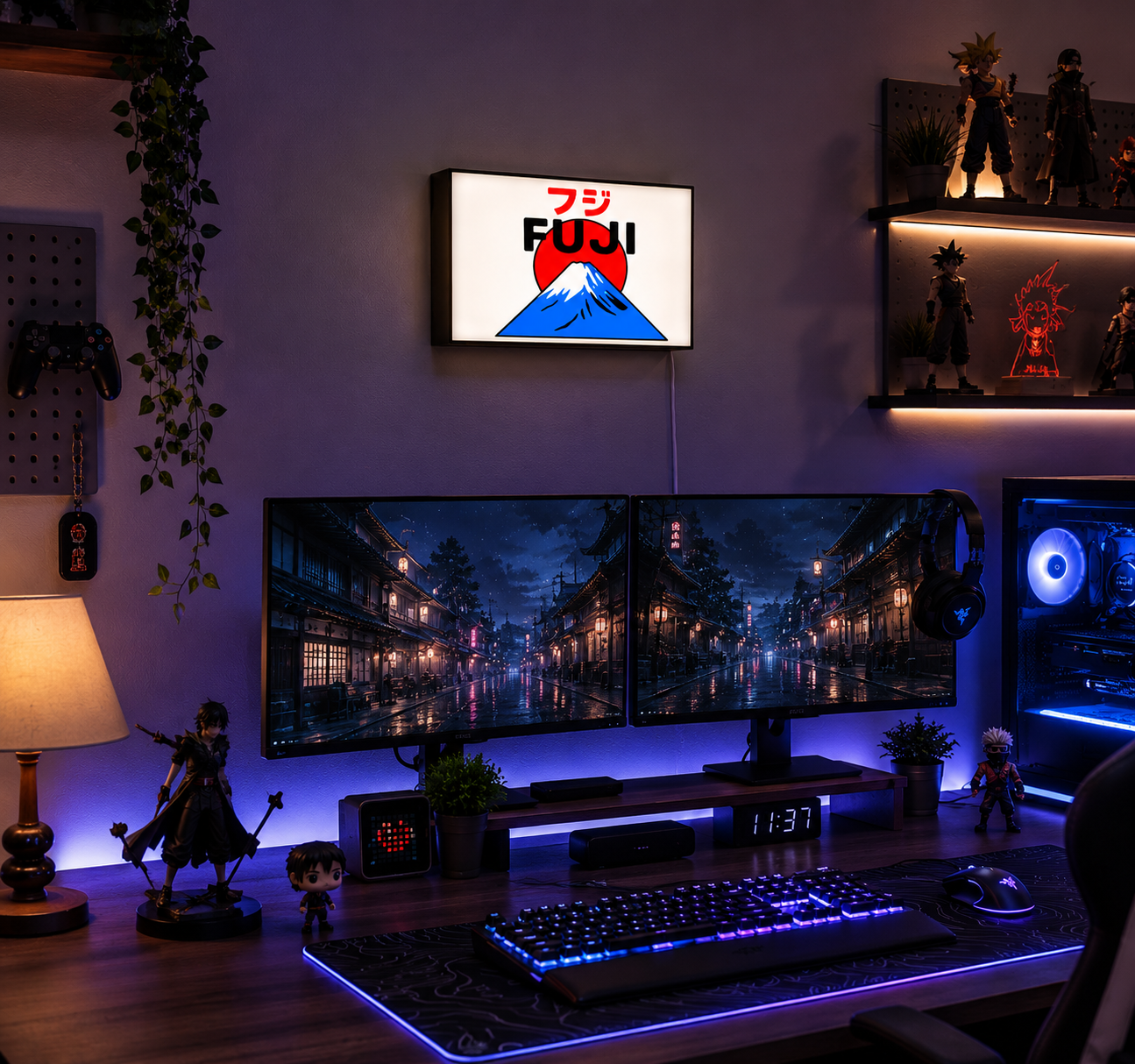 FUJI LED Light Box – Japanese Aesthetic