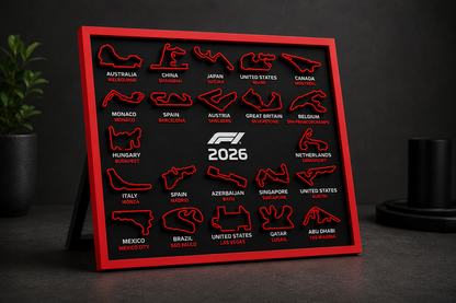 F1 2026 Schedule Desk Top