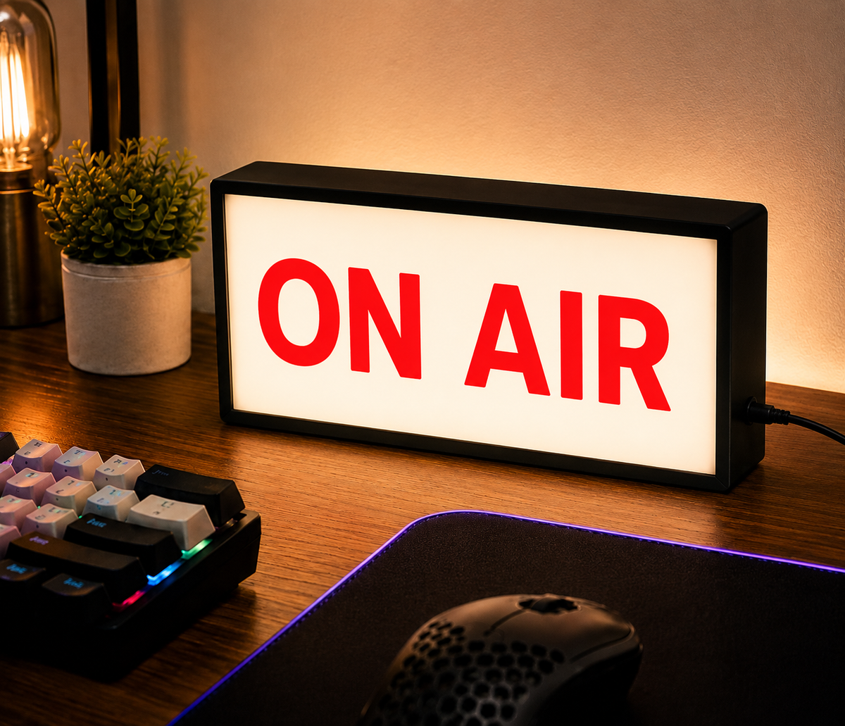 ON AIR LED Light Box