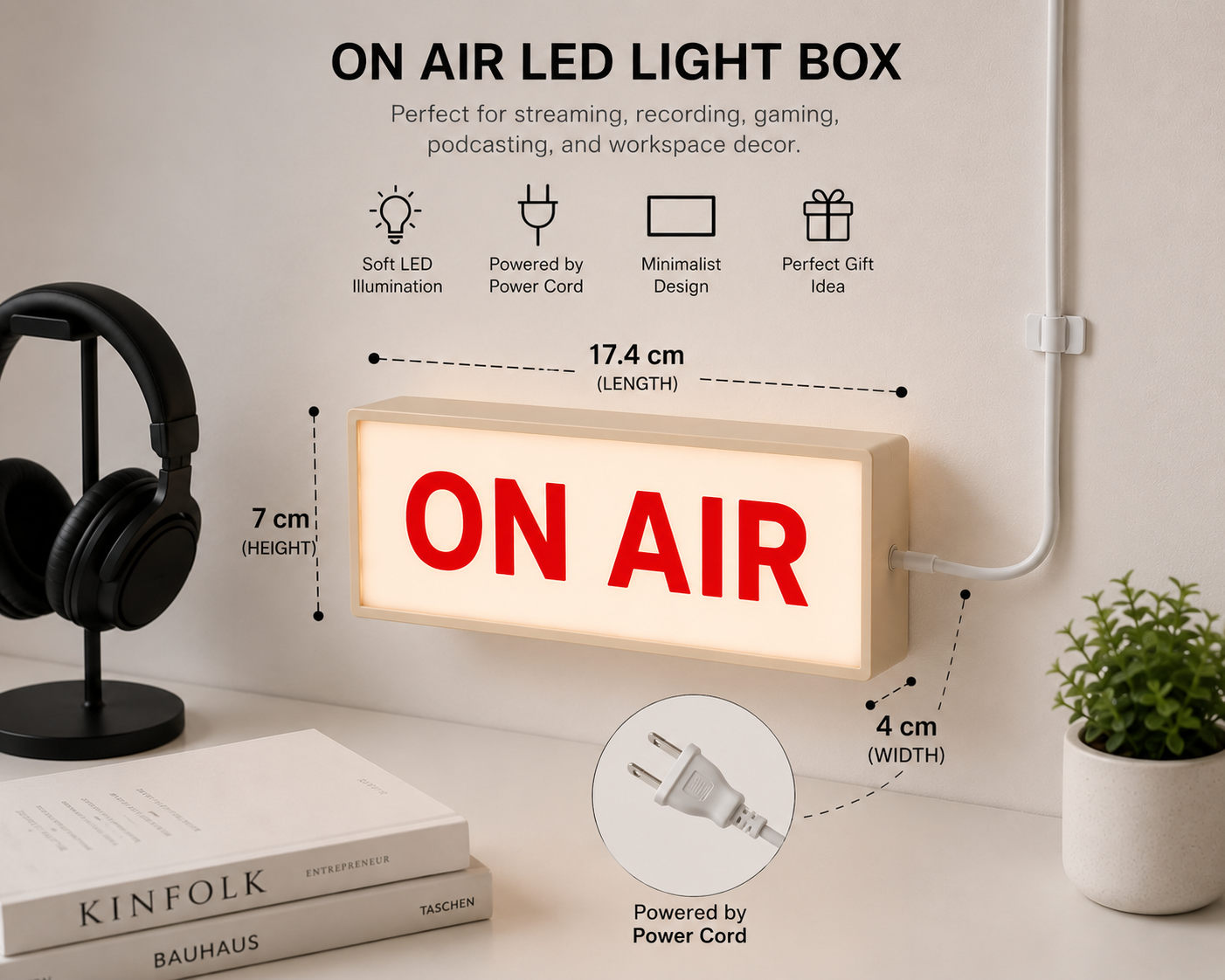 ON AIR LED Light Box
