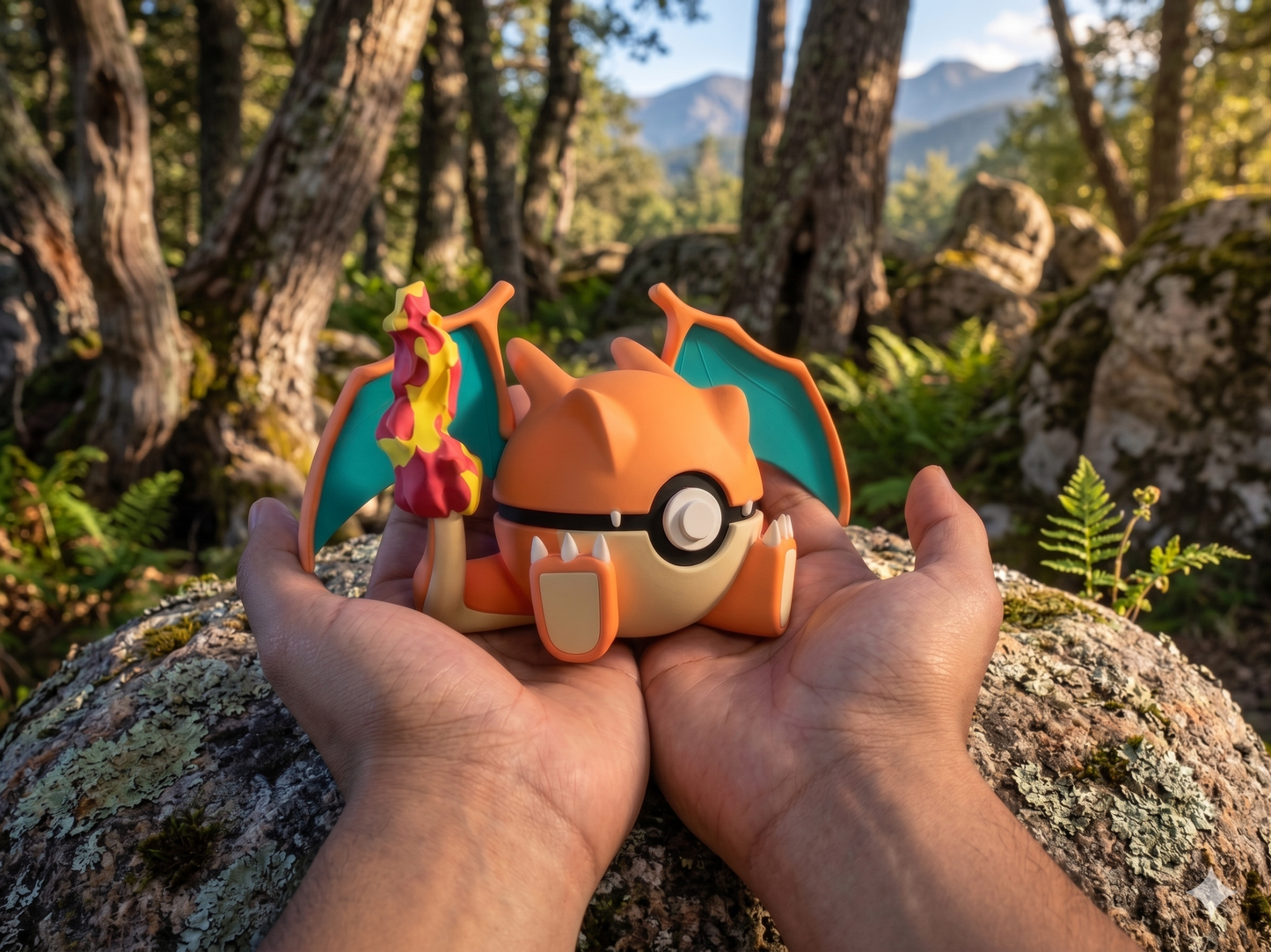Charizard-Inspired PokéBall
